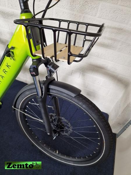 Damen E-Bike Shark mit Mittelmotor , Hydr. Bremse, 7 Gang Neon grün